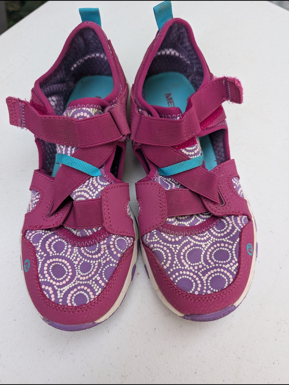 Kids Merrill Hydro Quest Sneaker/ Sandals - Purple/Pink